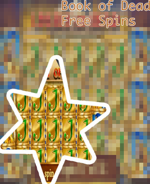 Book of dead slot free spins
