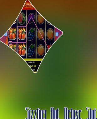 Slot machine sizzling hot